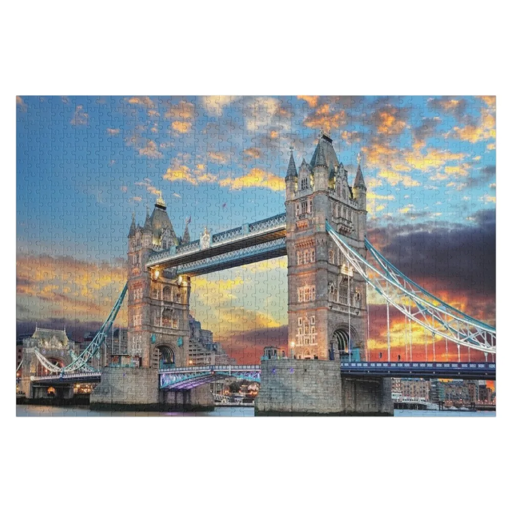 

Beautiful London Jigsaw Puzzle Toddler Toys With Photo Puzzle