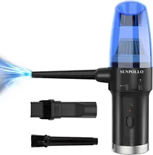 

New Cordless Air Duster & Vacuum 2-in-1, Electric Compressed Air Blower for Computer Keyboard Cleaning Replaces Canned Air