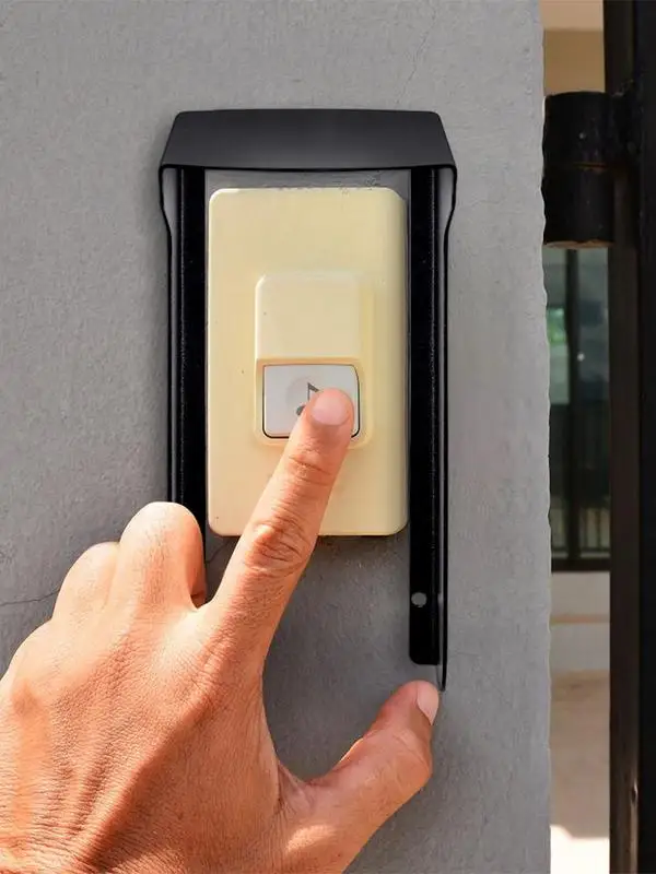 Rain Cover For Ring Doorbell Camera Waterproof Cover For Smart Ip Video Intercom Wifi Video Door Phone Door Bell Cam wireless doorbell cover