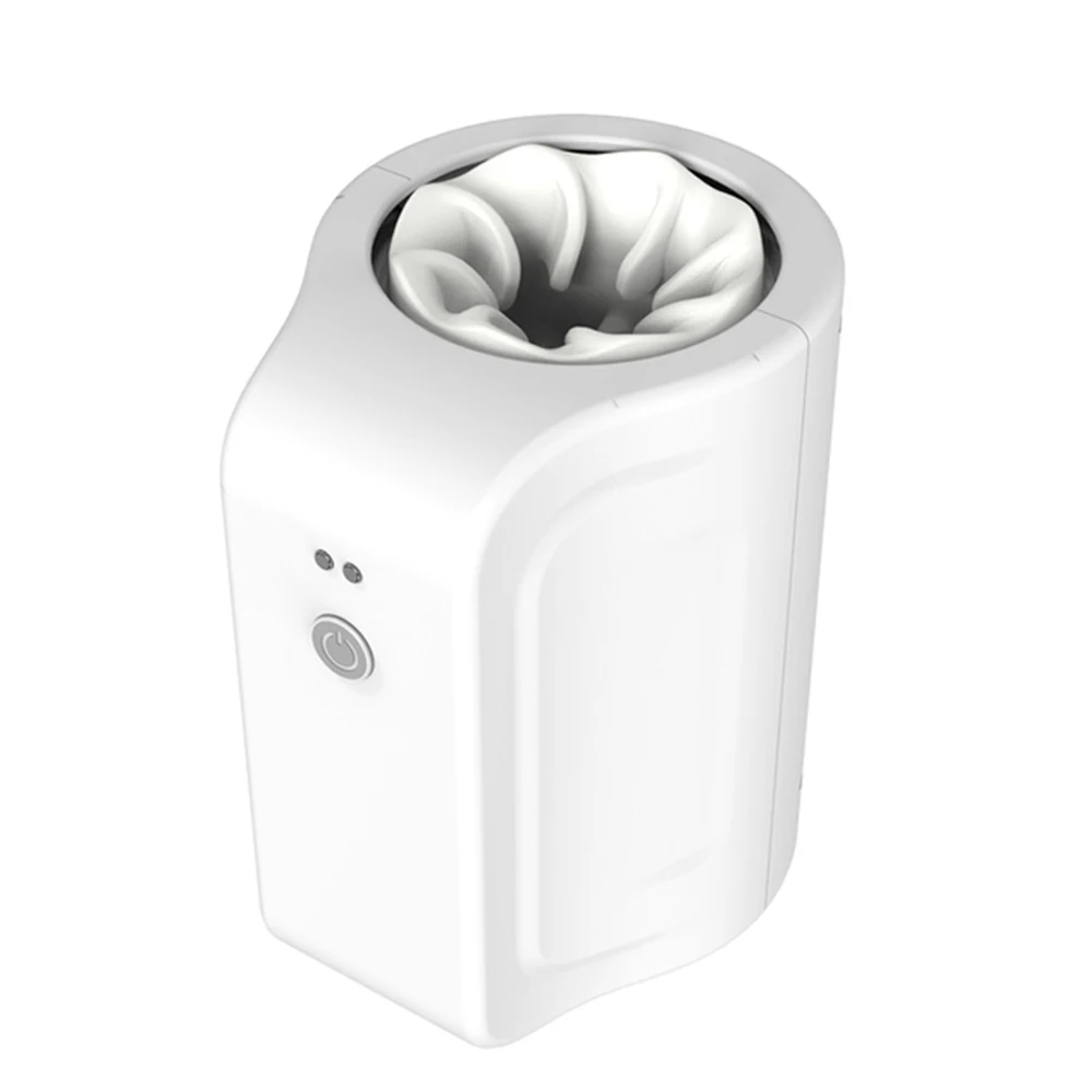 Automatic Men Masturbators Vibrator Rotating Stimulation Realistic Pussy Male Stroker Fully Waterproof Blowjo_voghion.com