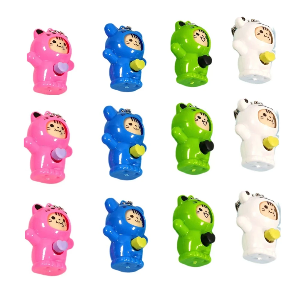 12/30 Stück Cartoon Gesicht wechselnde Puppe mit Schlüssel anhänger Kinder Geburtstag Hochzeits feier Gast Geschenk Souvenir Pinata Karneval Geschenk Belohnung