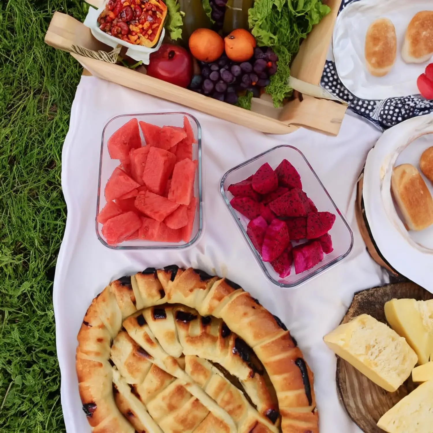 Recipientes de Vidro para Armazenamento de Alimentos, Preparação de Refeições, Caixas Bento Herméticas, para Micro-ondas, Forno, Freezer e Lava-louças, Livre de BPA 6
