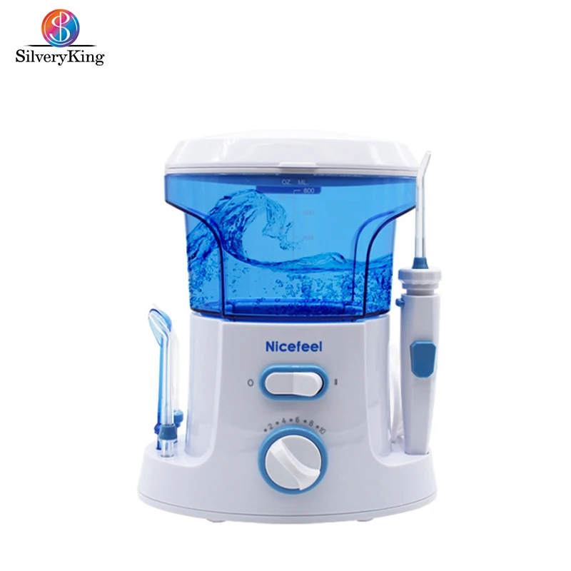 

Nicefeel Oral Irrigator 7 Tips Dental Calculus Remover Water Flosser Dental Teeth Whitening Cleaner Electric Waterpick Flossing