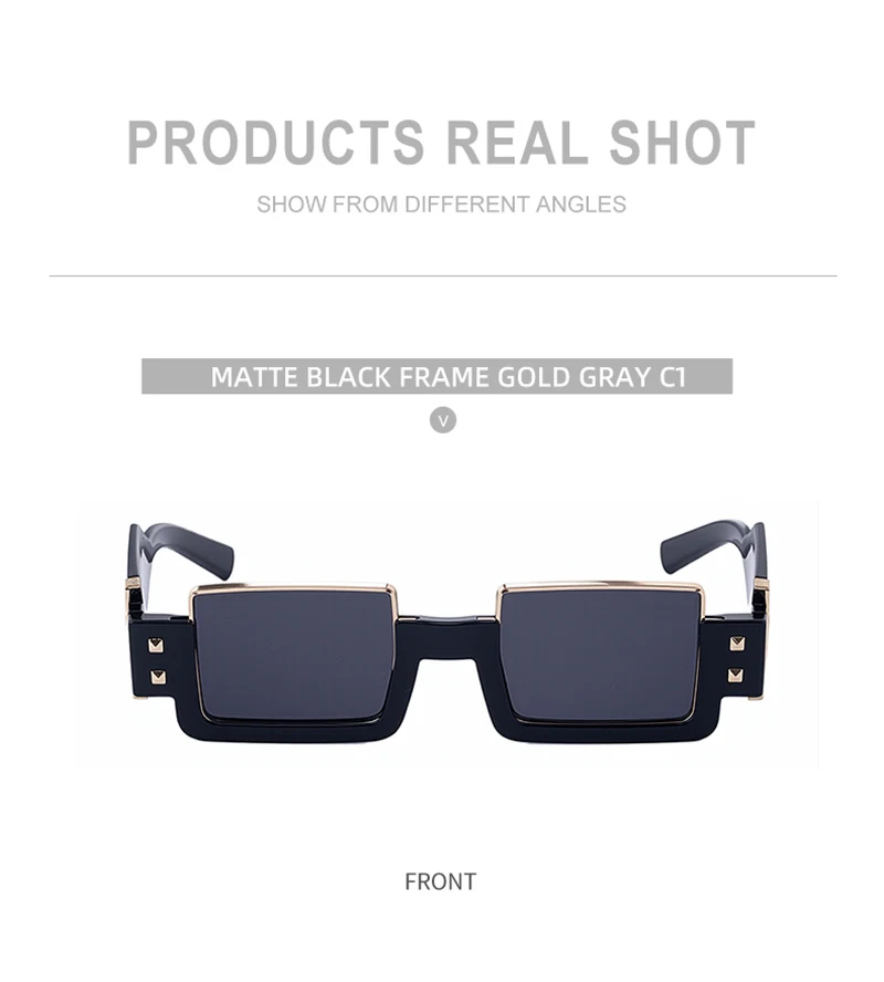 mimiyou Square Warp Sonnenbrille für Herren, hochwertige Outdoor-Brille für Damen, Grace Fashion-Brille, Marke UV400, Brillen mit Sonnenschutz – Detail 15