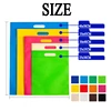 20/50pcs Reusable Non Woven Shopping Bag For Clothes Packaging Small Wholesale Businesses Customizable LOGO Cloth Fabric Bag 2