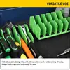 plier organizer rack Holds up to ten pliers Drawer Toolbox Sturdy Pliers Tool Organizer Storage Rack Space-Saving Practical 2