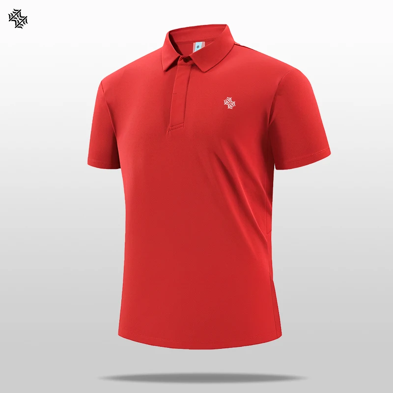 SBWL men's fashion 7 color business leisure high quality POLO shirt outdoor golf equestrian sports short sleeve POLO T-shirt Top 1