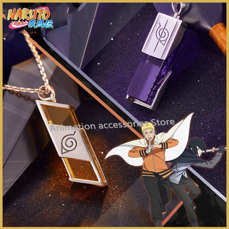 Silver Necklace Naruto Naruto Sasuke Necklace Naruto Silver Pendant
