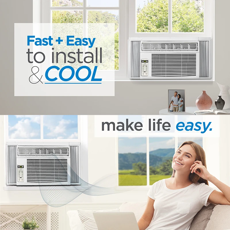 12,000 BTU Window Air Conditioner Unit Remote Control Window Type Air Conditioner 6
