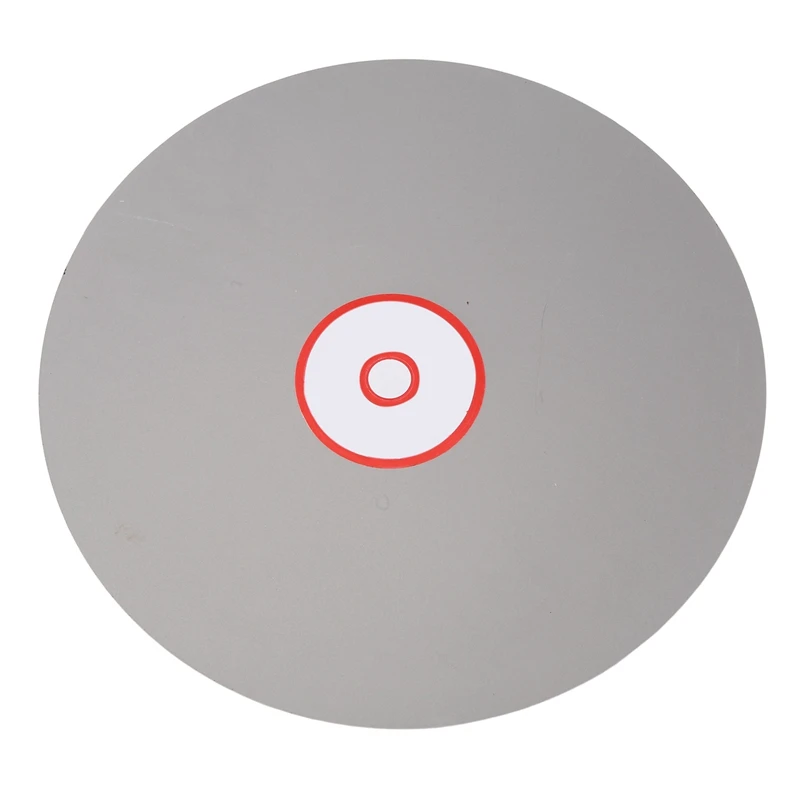 3 PCS Diamond Polishing Disc 8 Inch Silver 600/1000/3000 Grit Wheel Lapping Grinding Disc Tool 5