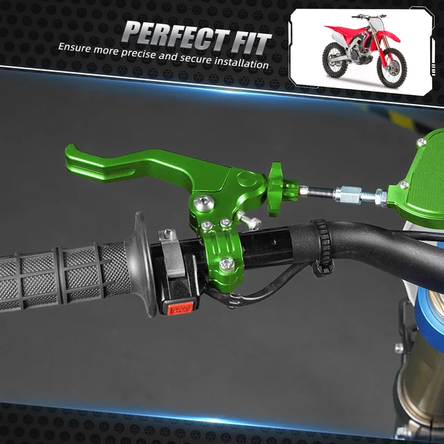 Handlebar Clutch Lever Handle Perch For KAWASAKI KX250F KX 450F - Foto 5