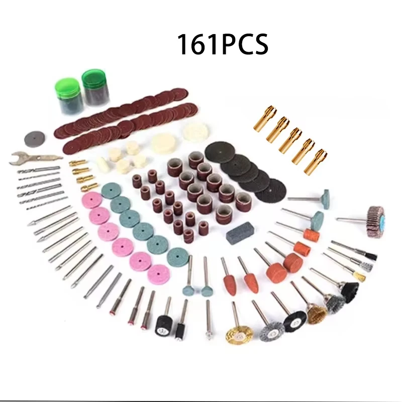 JANGKLIFE Grinding Needle Set, Multi Accessory Needle Tip Kit for Carving Engraving Polishing Electric Drill