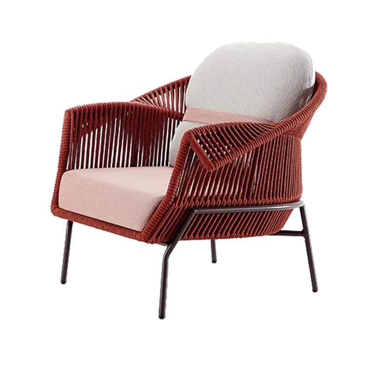 Luxury European Sofa Rattan Outdoor Designer Cheap Cushion Sofa Armrest Reading Lounge Muebles Para El Hogar Couch Furniture