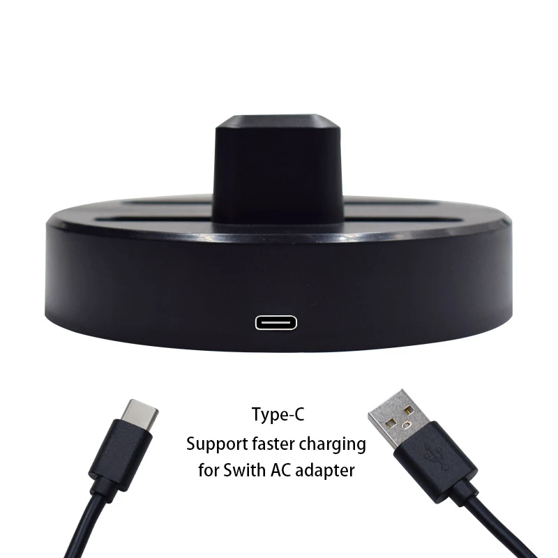 Portable Charger Dock Station Adapter For Nintendo Switch Controller Joycon Support 4 Joy-con Charging