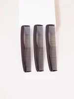 Double sided hair comb, pocket hair comb, small comb for hair, beard, and mustache, suitable for all hair types
