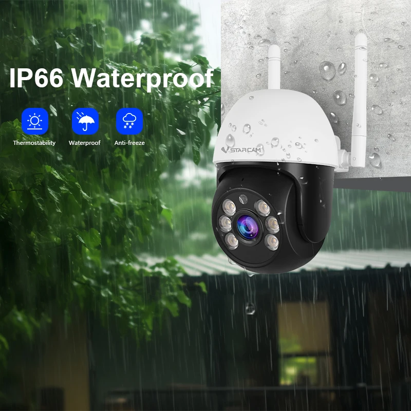 Vstarcam Outdoor 3MP WIFI Cameras AI Motion Tracking IP Camera Security Surveillance Night Vision Full Color Wireless Waterproof images - 6