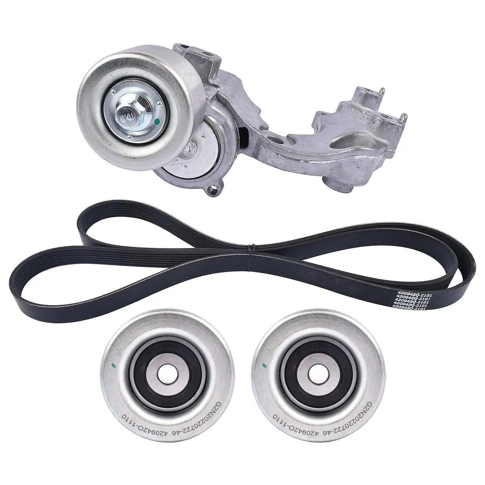 

AP01 Serpentine Belt Drive Component Kit for Toyota Sienna 3.5L V6 2GRFE 2007-2010 166040P011 7PK2092