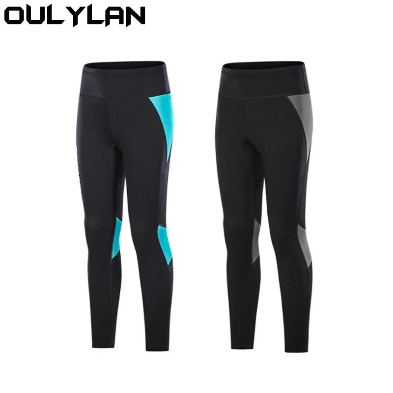 

Oulylan Women's Wetsuit Pants 2mm Neoprene Leggings Keep Warm Water Aerobics Diving Surfing Swimming Snorkeling Scuba Kayaking