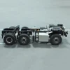 RC 1/14 Tamiya 770S Head Shell Full Metal 6X4 Metal Chassis Upgrade with Middle Axle Lifting Wheel and Axle Reduction 2
