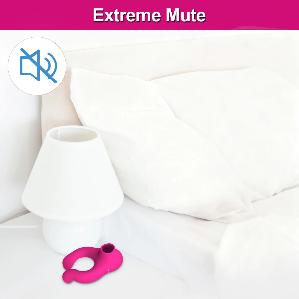 Vibrating Cock Ring Sex Toys for Men Adult Penis Ring Dick Vibrator Male Sex Toy for Longer Harder Penis Vibrators Couple Rings