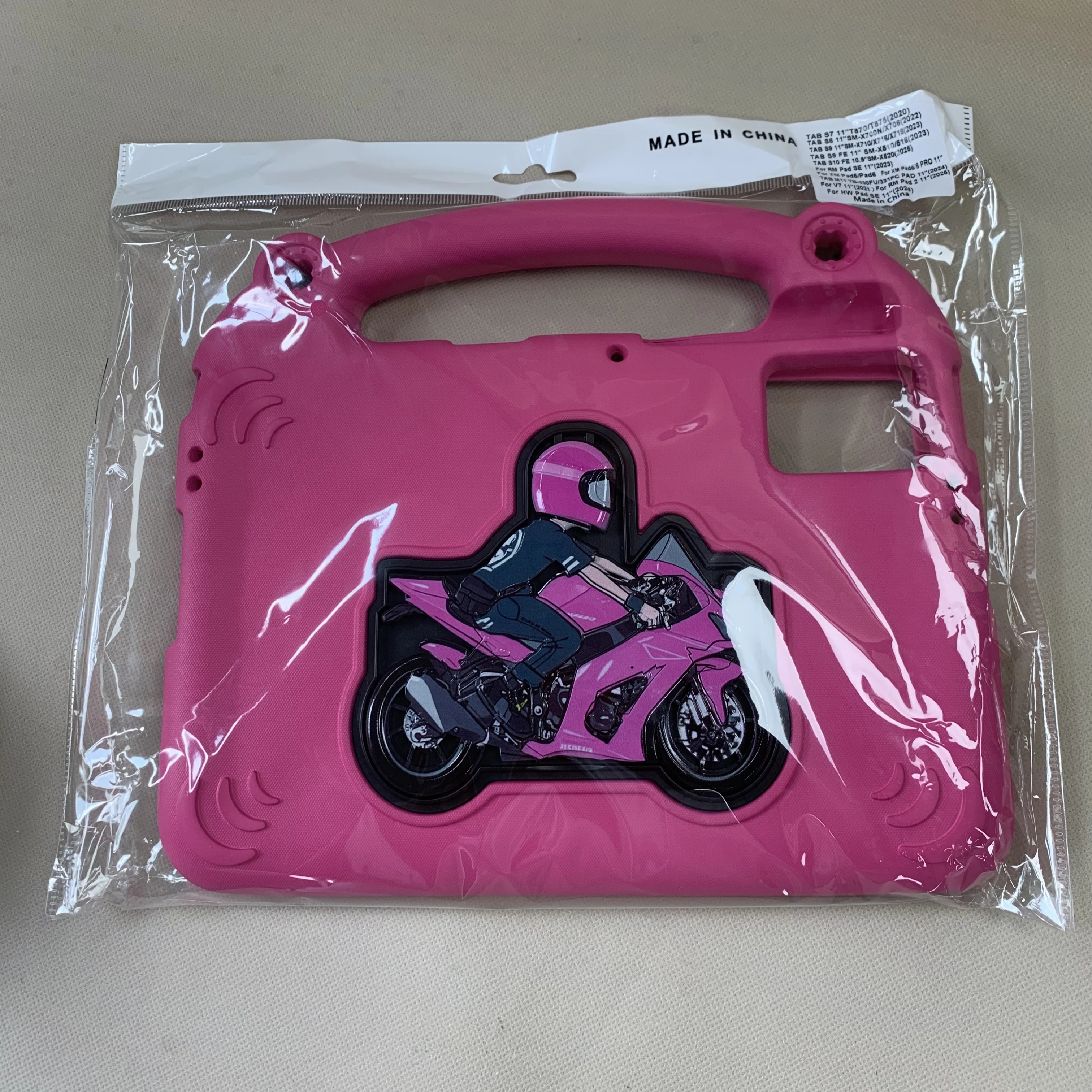 Children's Shockproof EVA Tablet Cover with Handle and Stand, 11.5-Inch