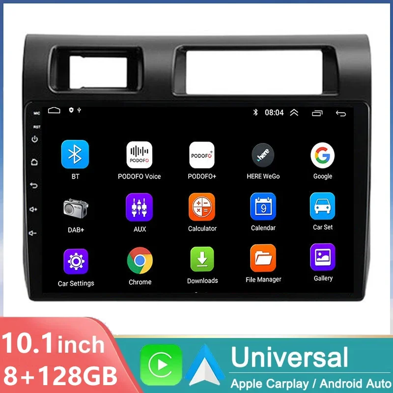 

Автомобильный радиоприемник 4G WIFI Android 13 для Toyota Pickup Land Cruiser LC 70 79 Series 2007 2008 -2020 GPS мультимедийный плеер стерео CarPlay