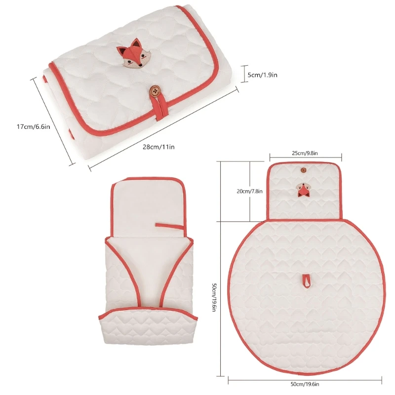 Diaper Sheet Protectors Strong Absorbent Sheet Bed Pad Cartoon Pattern Change Pad Infant Breathable Diaper Changing