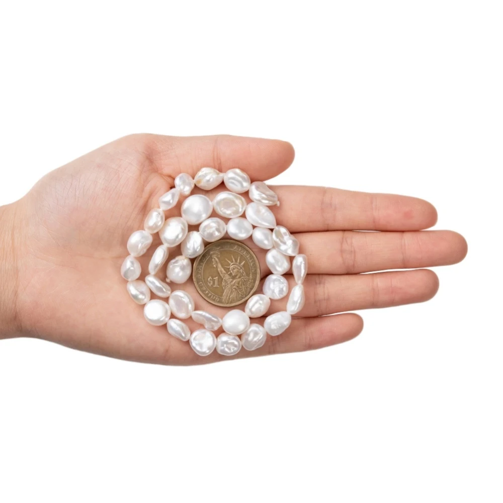 1Strand Nuggets Natural Pearl Beads Pearl Bead Strands for DIY bracelet necklace fashion jewelry making Crafts Decor Summer