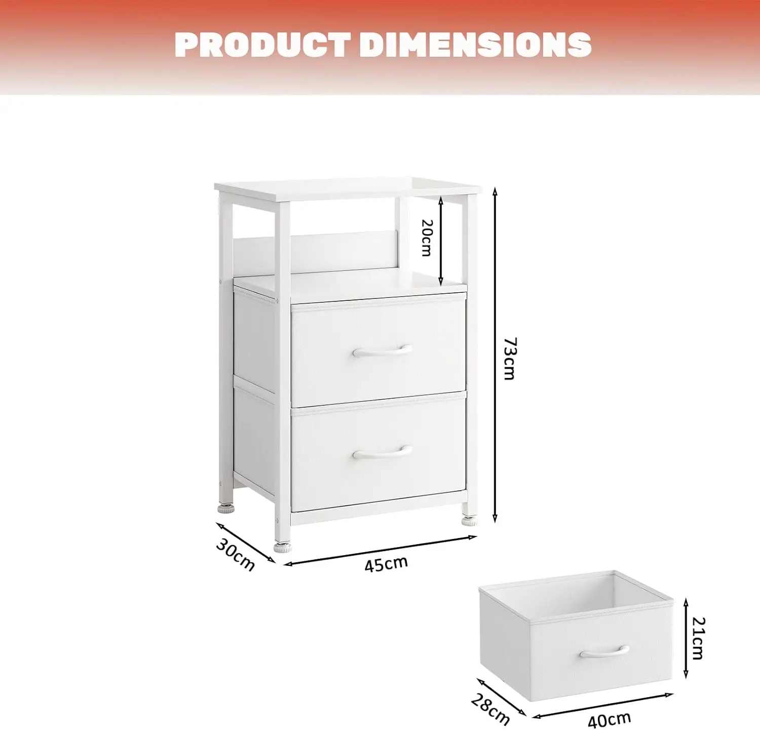 طاولة جانبية للسرير مع أدراج ورف مفتوح، طاولة قهوة...