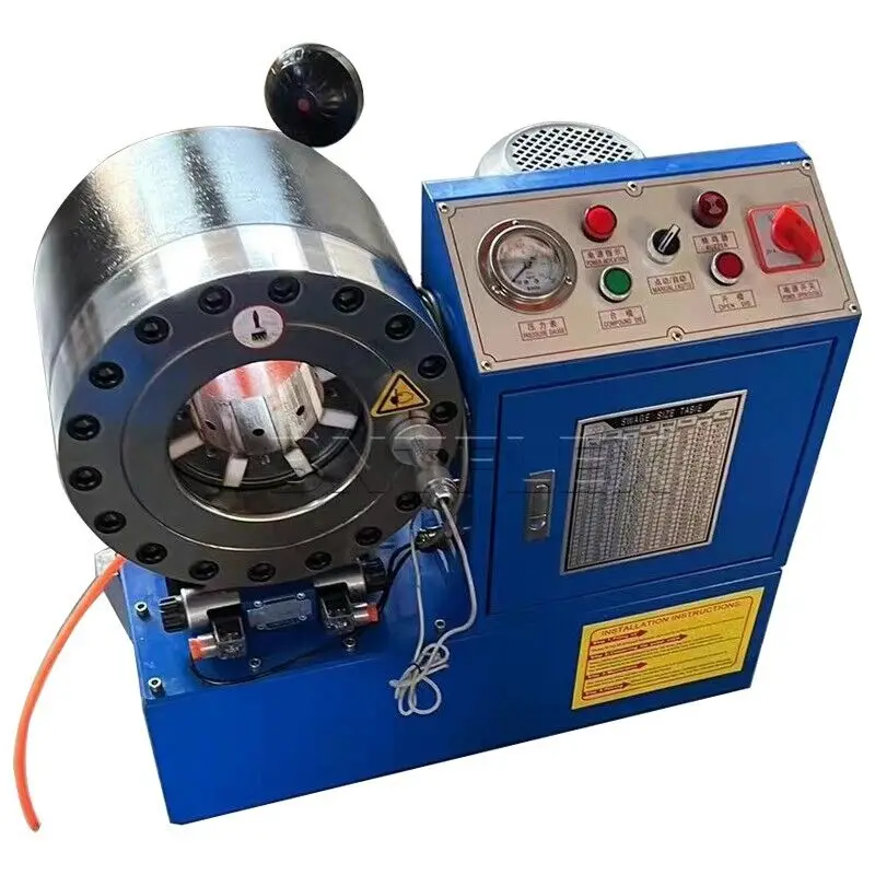 2 inch Rubber Hose Crimper High Pressure Hydraulic Crimping Machine 3