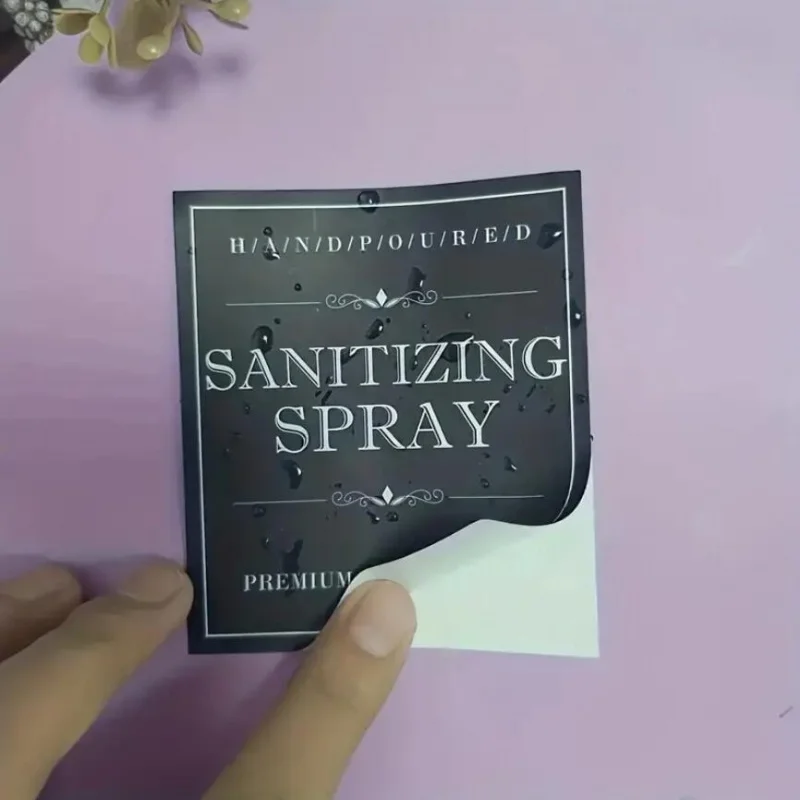 샴푸 샤워 젤 병 방수 스티커, 바디 세정제 포장 병 라벨 스티커