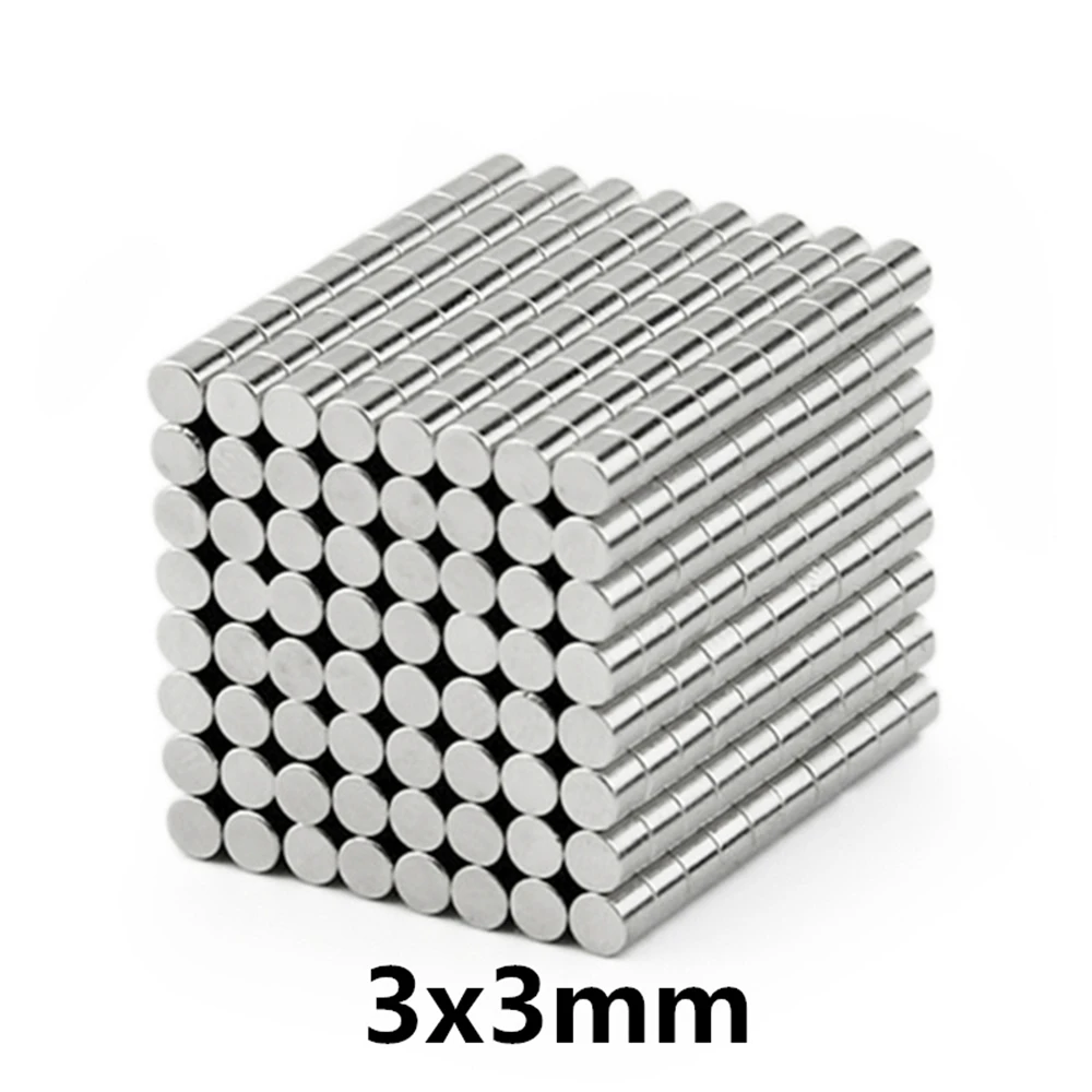 Round Neodymium Magnet 2x2 3x2 3x3 4x2 5x2 6x2 6x3 8x1 8x2 10x2 N35 Permanent NdFeB Super Strong Powerful Magnetic imane Disc neodymium magnets