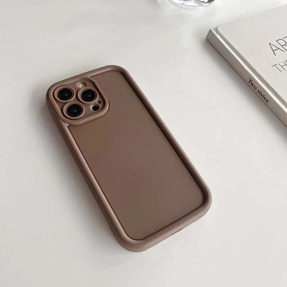 Precise Camera Hole Pure Color Case