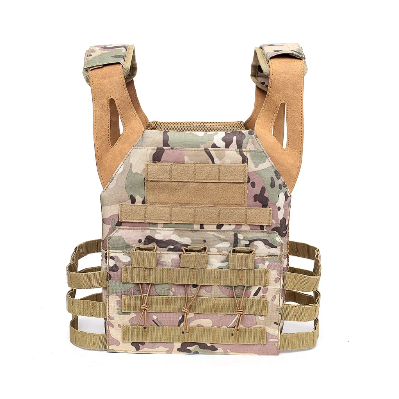 

Hunting Tactical Vest Military Molle Plate Carrier Magazine Airsoft Paintball Cs Outdoor Protective Lightweight Vest