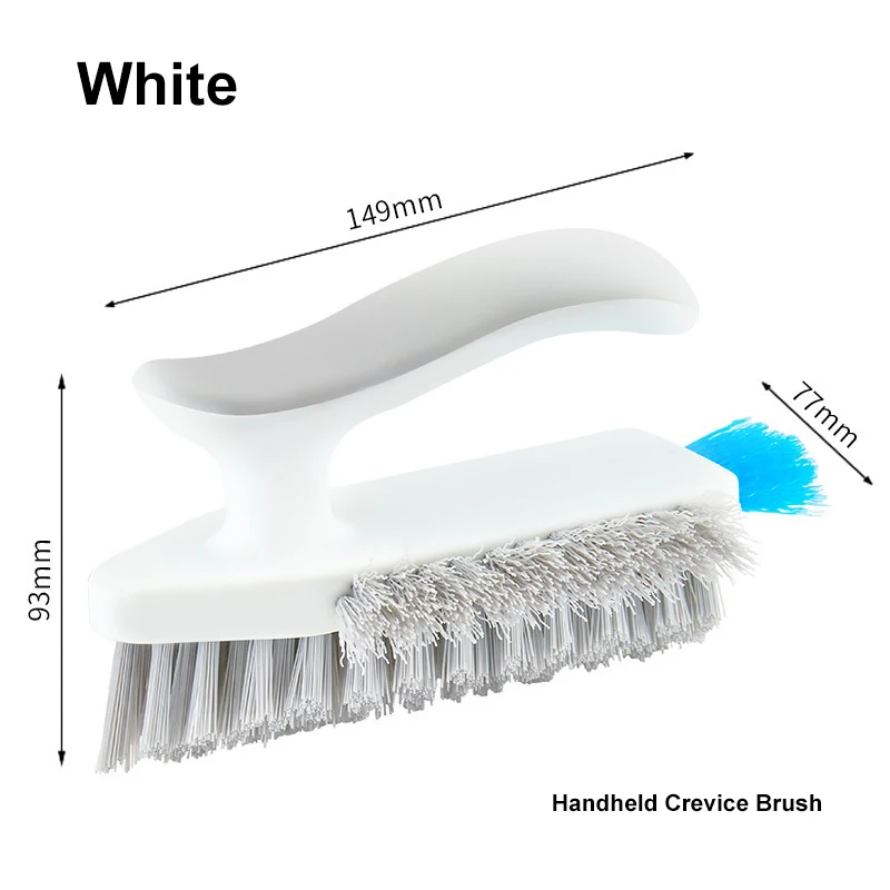 Dual-Pack 4-in-1 Multi-Surface Corner and Gap Cleaning Brush