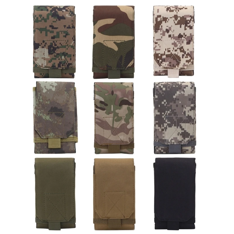 

Tactical-Mobile Phone Waist Belt Cases Sport Hunting Camo Bags