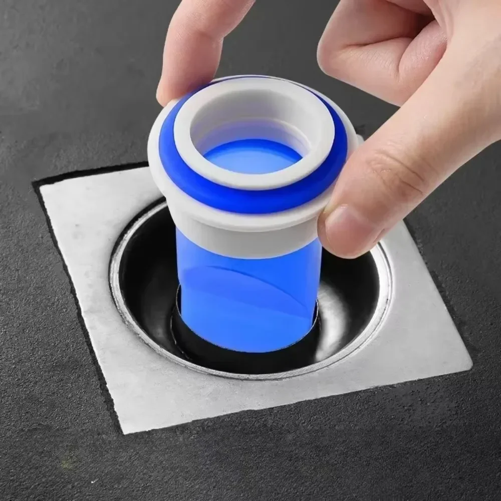 New Bathroom Odor-proof Leak Core Silicone Down Water Pipe Draininner Sink Drain One Way Drain Valve Sewer Core Deodorant New