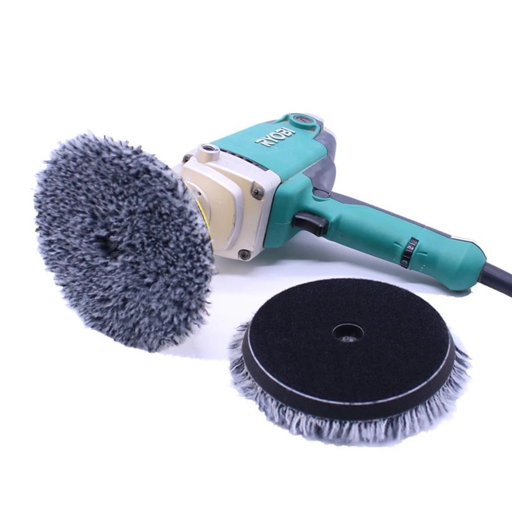 1PC 5/6 inch Car Woolen Polishing Pad Scratches Removal Disc Paint Polishing Buffing Wool Pad