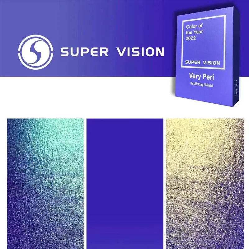 SUPER VISION Pop Color Watercolor Paint Set natural mica 8ml tubular art pearl layered 3 colors