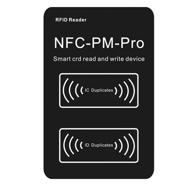 RFID Smart Chip Reader PM PRO Decoder NFC Key Copier ID IC Tag Clone 13.56Mhz 125Khz Badge Write Token Clone Card 3