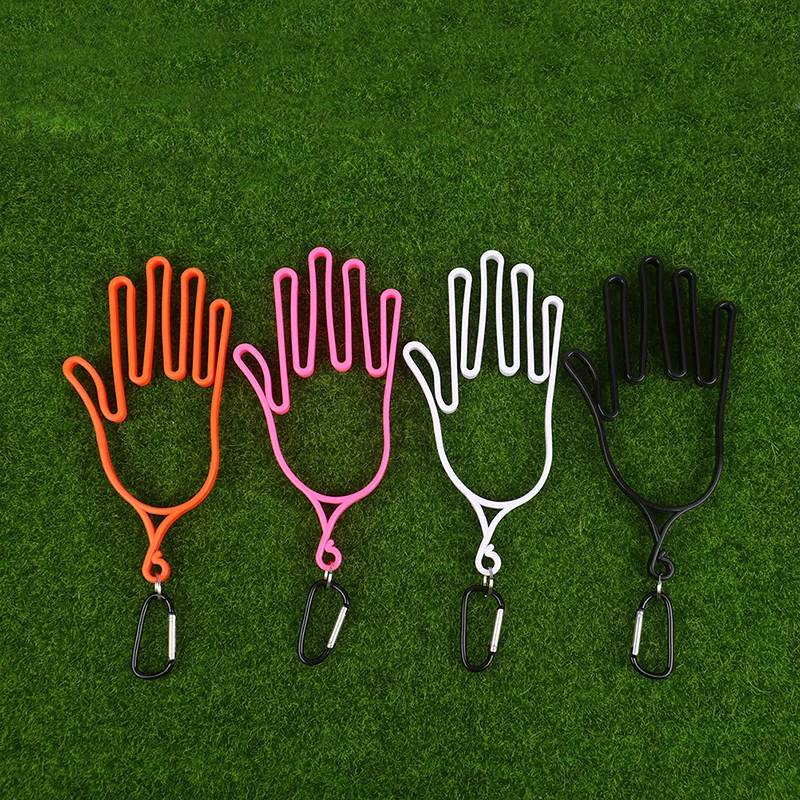 Golf Glove Organizer with Carabiner – Glove Stretcher and Hanger Accessory