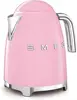 Style Electric Water Kettle with Automatic Shutoff, Removable Base, and Water Indicator, Pink 3