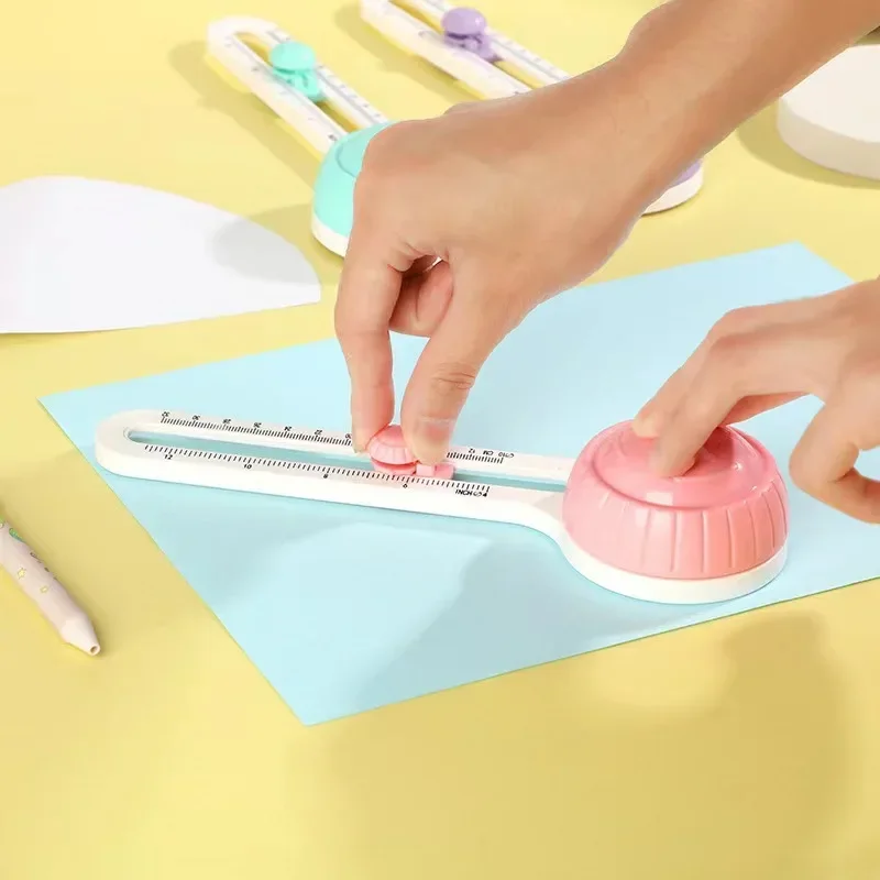 Circle Cutter Circular Paper Cutter Paper Knife DIY Handmade Compass Knife Cutting Edge Artifact Cutting round 1Pcs paper cutter circular cutter