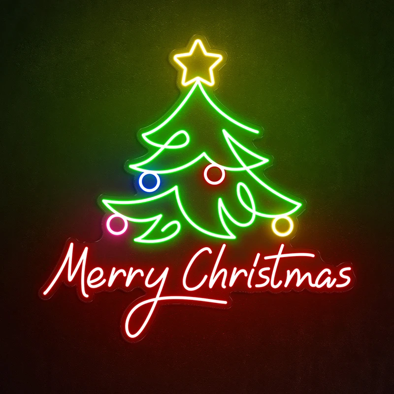

Merry Christmas Neon Sign Custom Christmas Decoration Led Neon Christmas Neon Bar Signs Christmas Gifts Party Decor Shop Signage