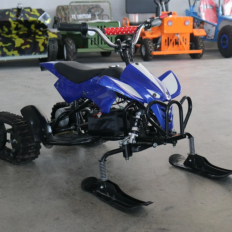 Latest Cheap 350W Electric Kids Snow Scooter Mini Snowmobiles