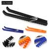 Ice Skate Shoes Cover 2pcs Ice Knife Blade Protective Rubber Length Adjustable Figure Skate Shoes Sports Protector 1