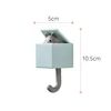 Cartoon Cute Cat Hooks Non-marking Strong Adhesive Hooks No-hole Hanging Clothes Hook Behind The Door Wall Hooks Key Hanger 6