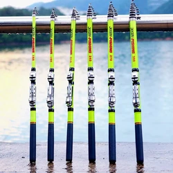 JOSBY Ultralight Portable Telescopic Feeder Carbon Fiber Fishing Rod Spinning For Saltwater/Freshwater 3.0/2.7/2.4/2.1/1.8/1.5M