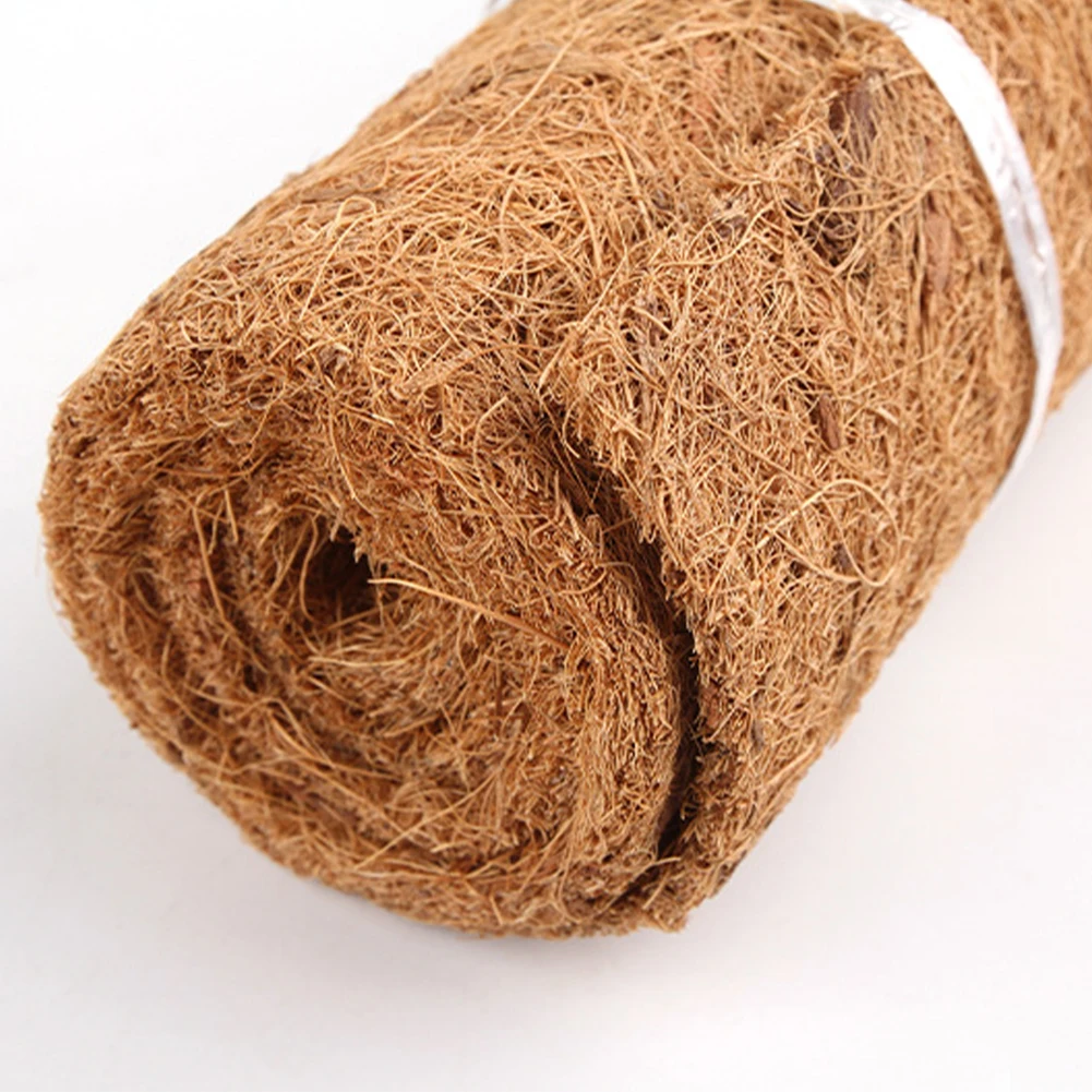 Reptile Carpet Pet Warm Mat Soft Breathable Reptiles Climbing Coconut Palm Carpet Breeding Box Accessory For Tortoise Turtle Lizard
