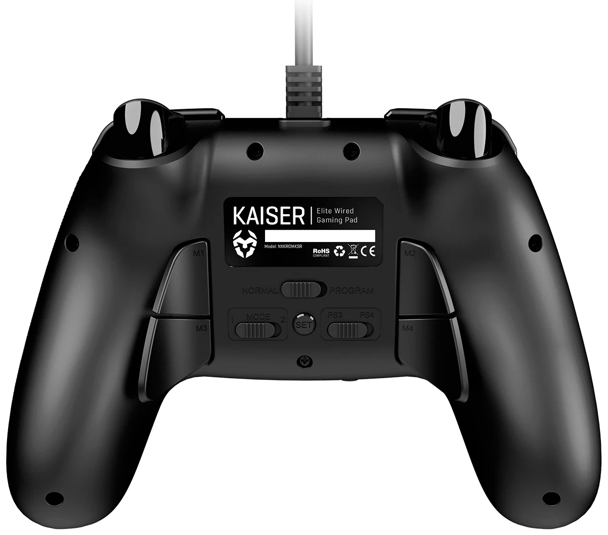 Krom Kaiser-wired Gamepad, Designed For Competition, Analog Joystick And  Kittens, Configurable Rear Levers, Pc, Ps3 And Ps4 - Gamepads - AliExpress